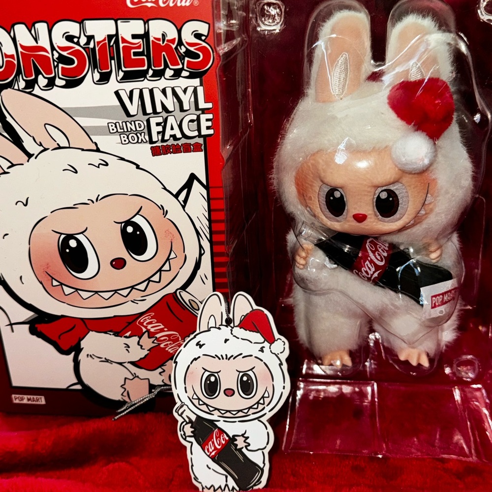 SOLD POP MART THE MONSTERS COCA COLA LABUBU SURPRISE SHAKE AUTHENTIC (OPEN BOX)